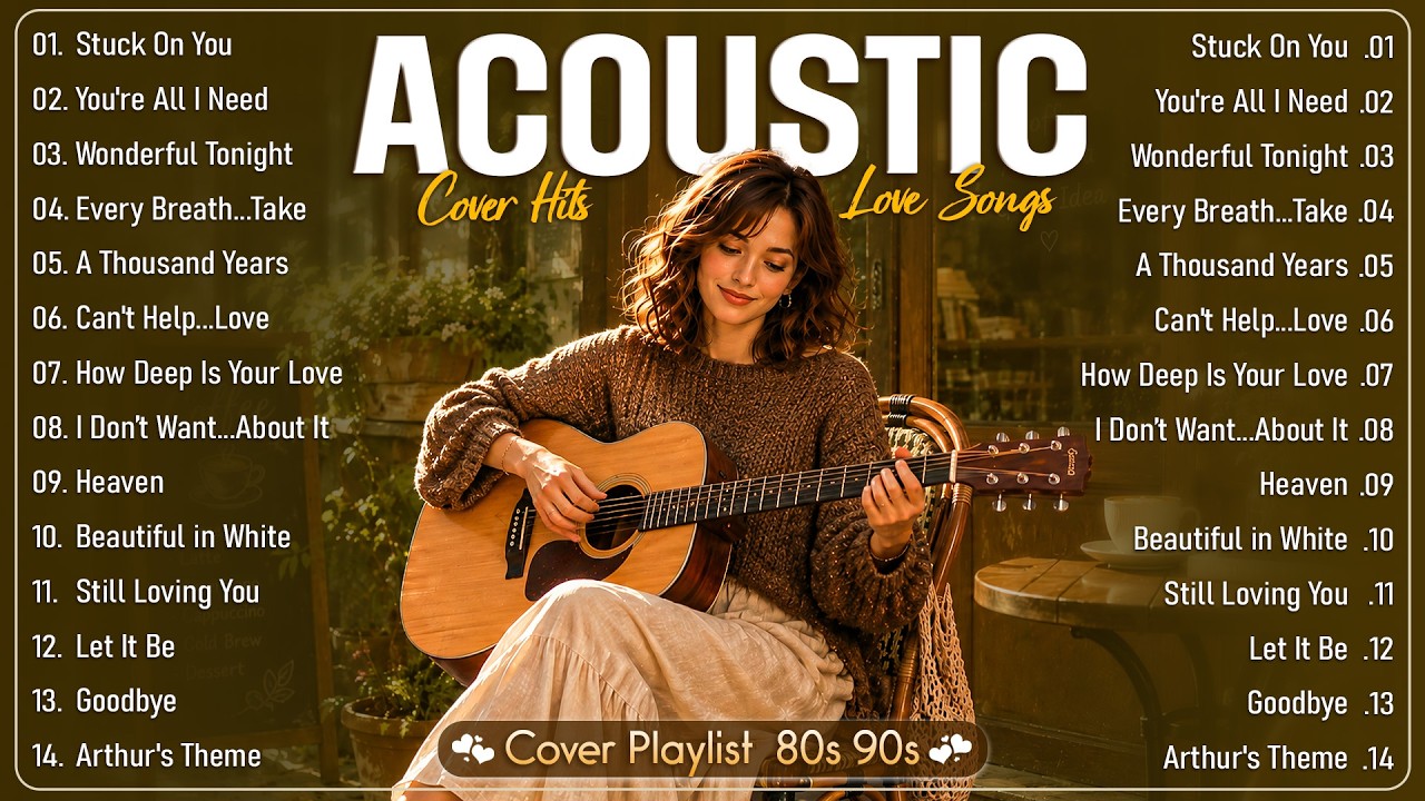 Best Acoustic Songs of the 80s 🎸 Romantic Classics & Nostalgic Memories
