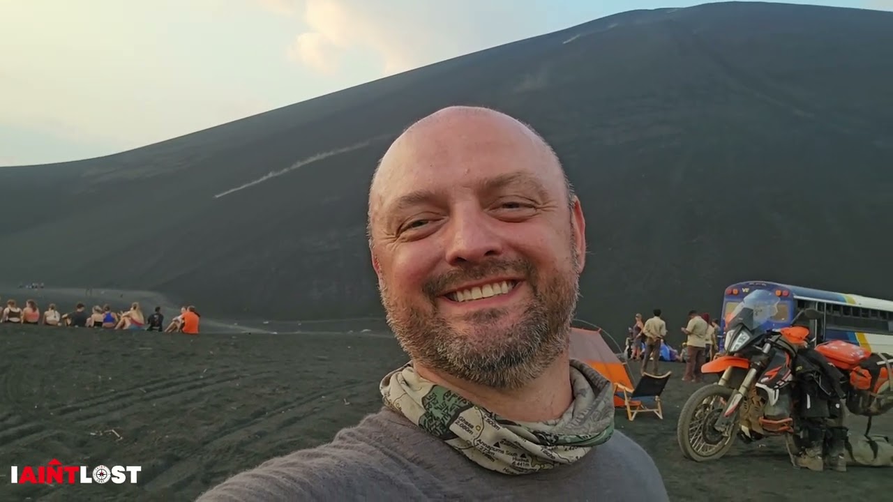 Camped at Cerro Negro