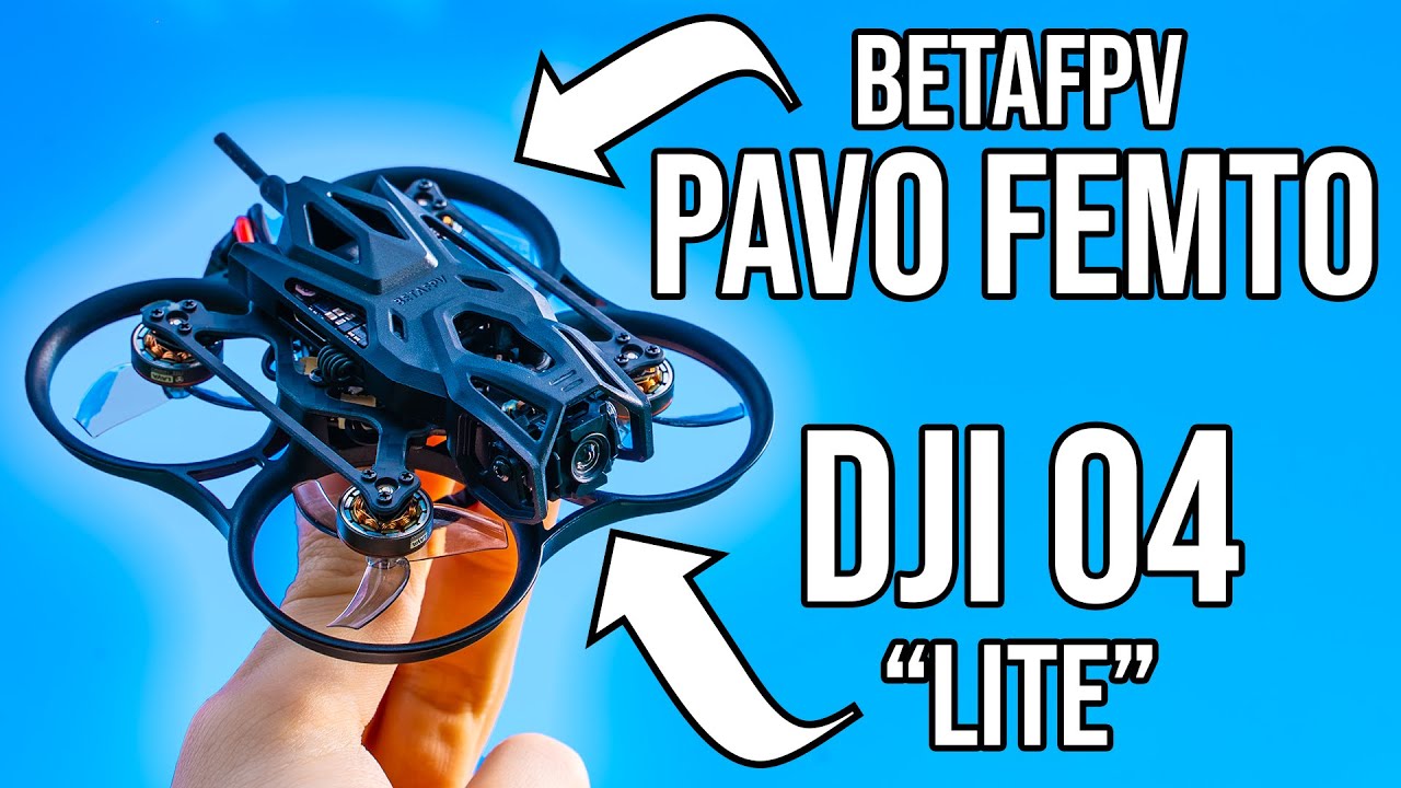 The next generation of Tiny Drones! BETAFPV Pavo Femto and DJI O4 Review!