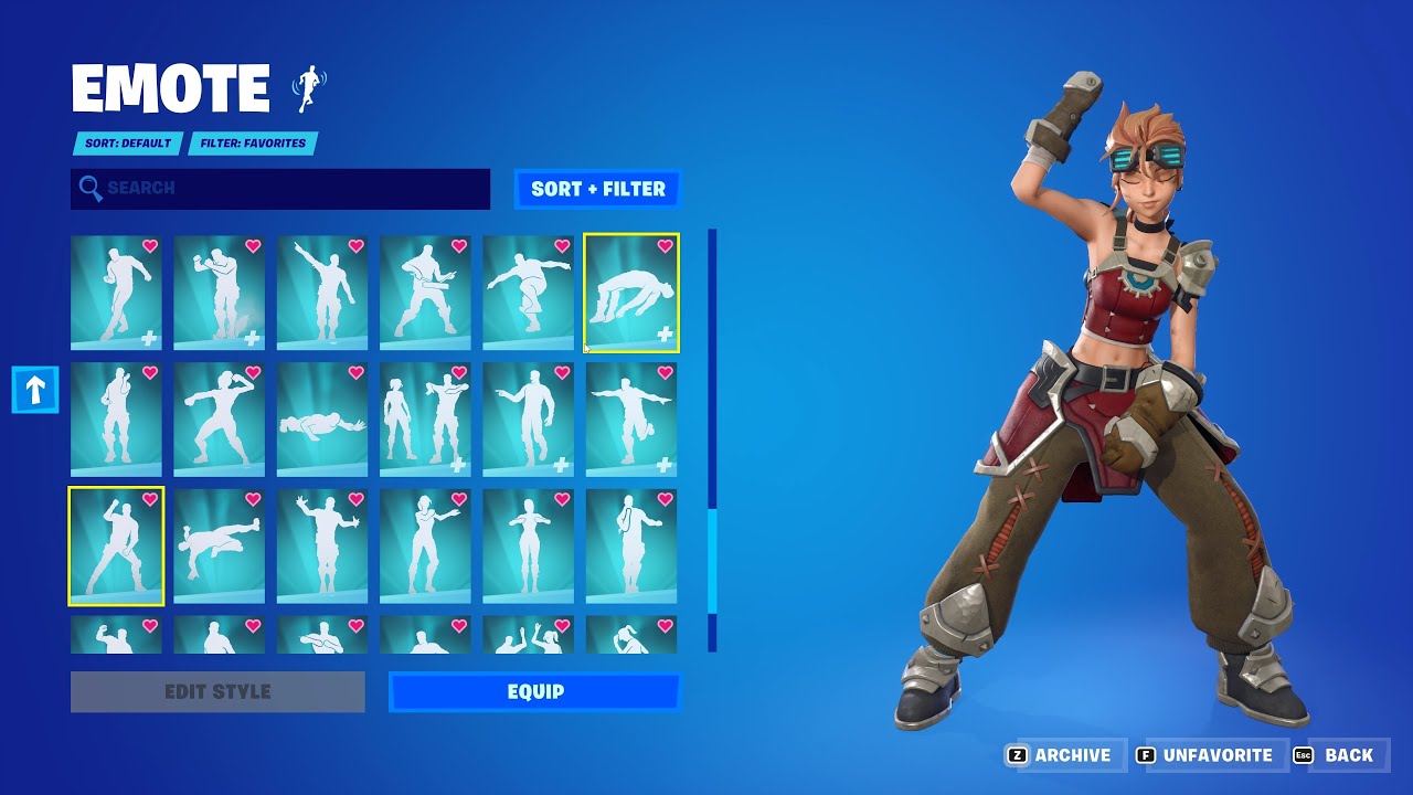 ALL FORTNITE ICON SERIES AND [NEW] TIKTOK EMOTES