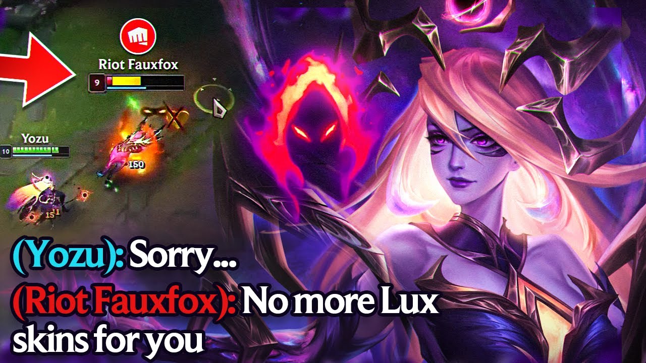 Showing Riot Why Dark Harvest Lux is OP... | Yozu