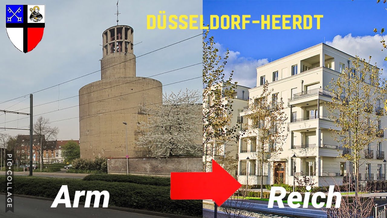 Düsseldorf-Heerdt zwischen Armut und Luxus !💎