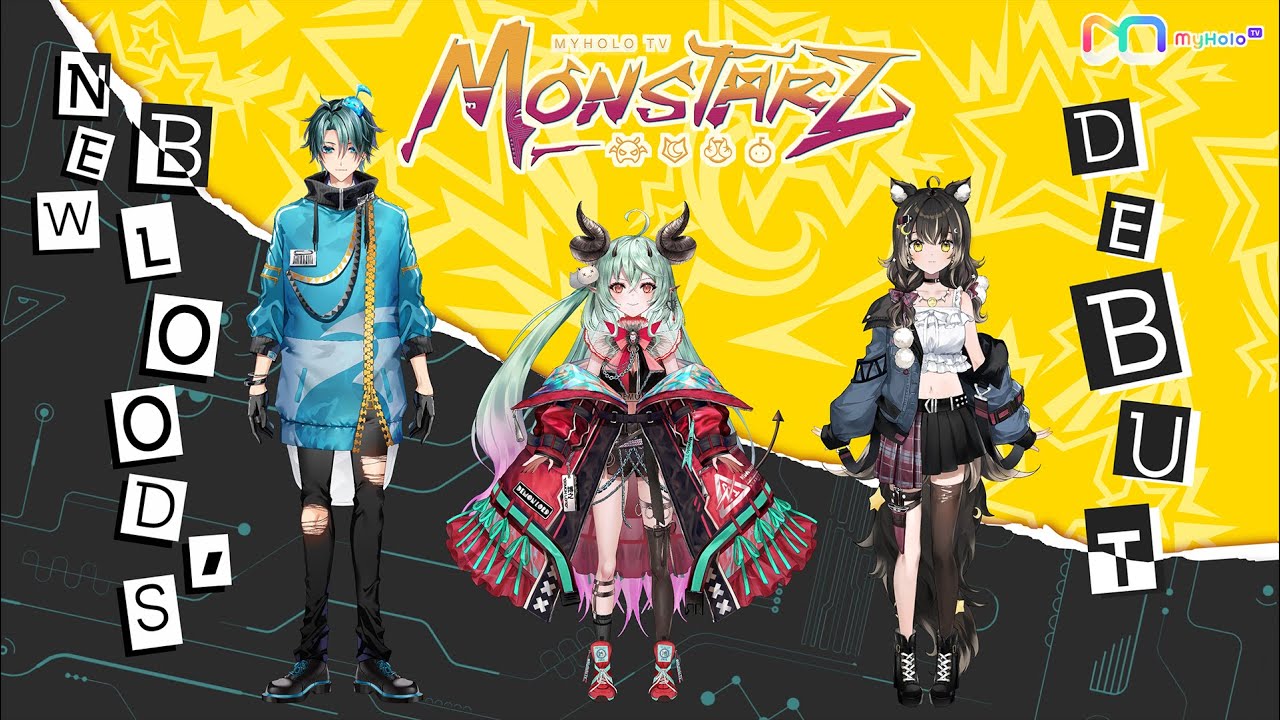 MyHolo TV - MonstarZ's VTuber Debut Announcement (16 Oct 2021)
