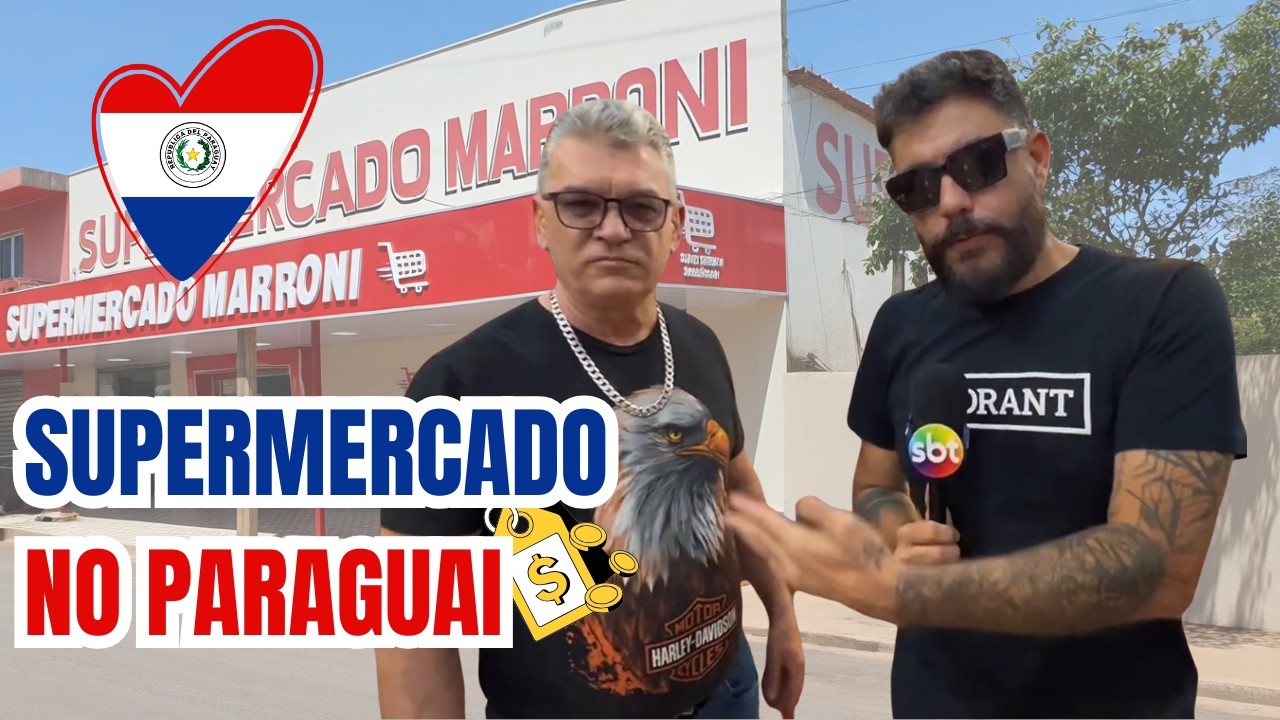 SUPERMERCADO BRASILEIRO no BAIRRO em CIUDAD DEL LESTE - PARAGUAI!!!