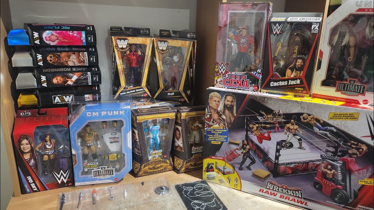 Набор фигурок WWE и AEW #5