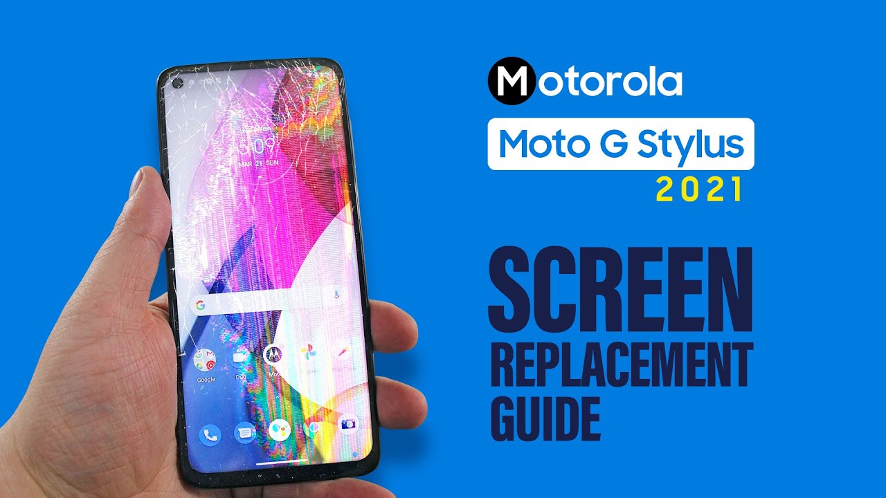 Motorola Moto G Stylus 2021 LCD Touch Screen Replacement
