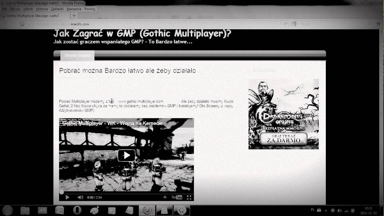 Gothic 2NK Multiplayer - w 100% działający multiplayer (Link screeny i instrukcje)