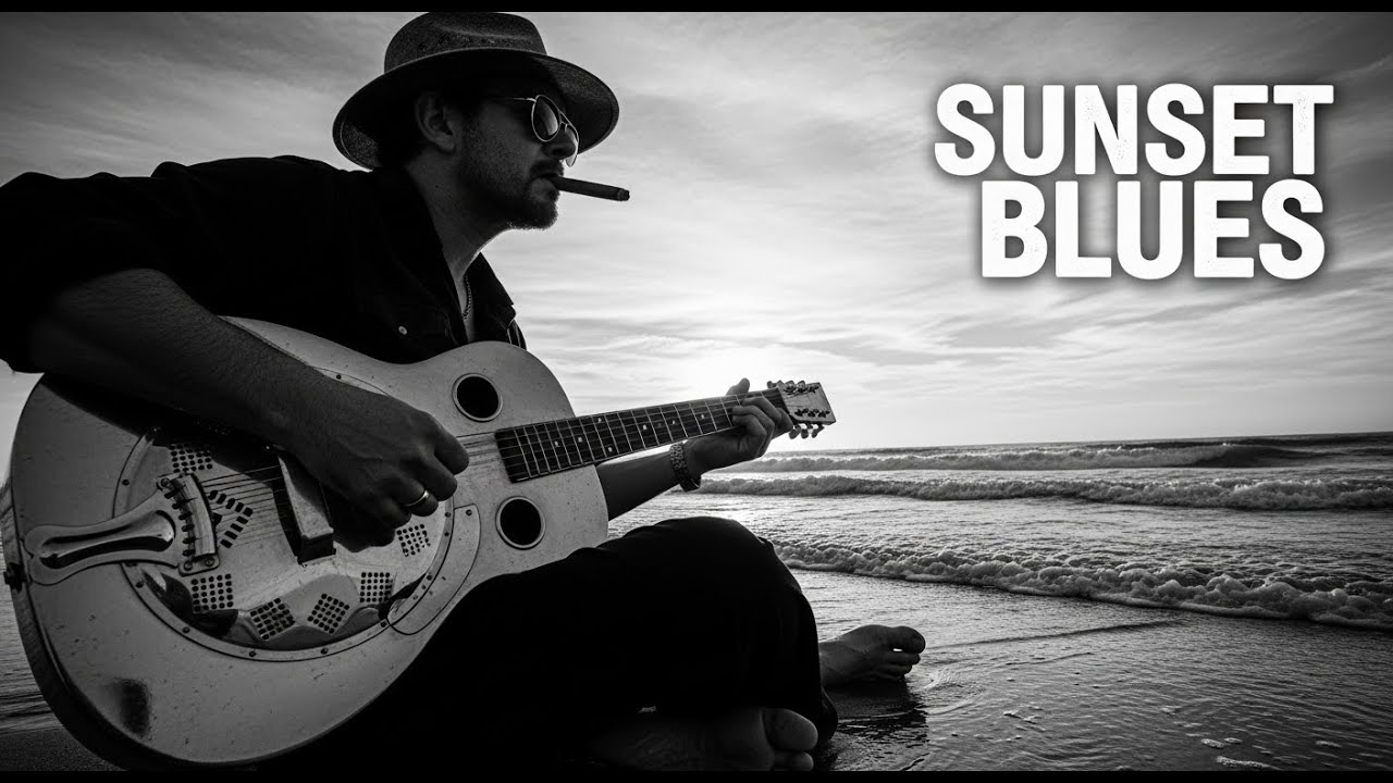 Sunset Strings — Relaxing Guitar Blues for the Soul