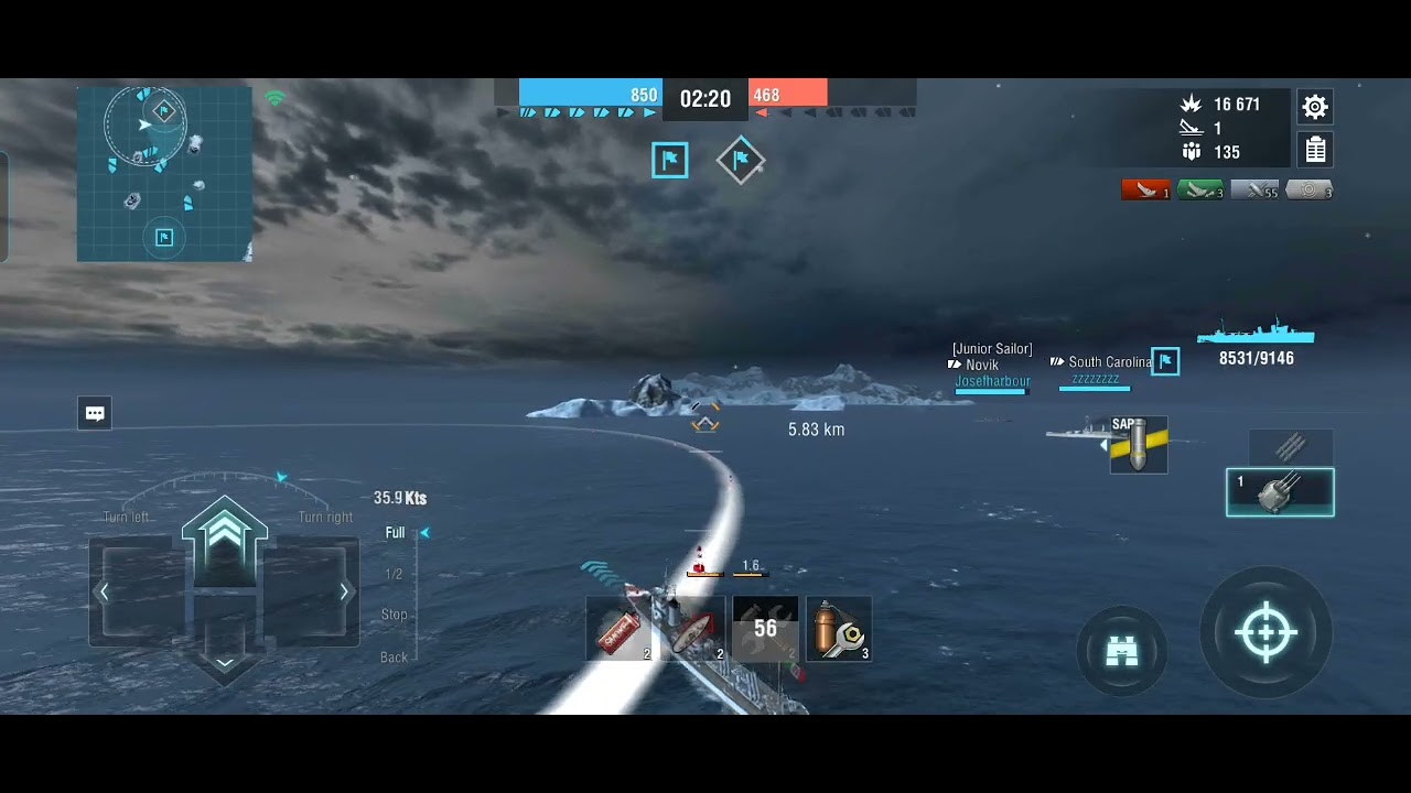 Dual hulled ship in wows blitz