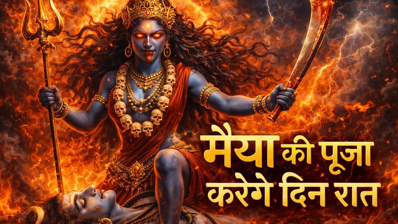 मैया की पूजा करेंगे दिन रात 🔥 | सबसे शक्तिशाली काली माता भजन | Jai Maa Kali