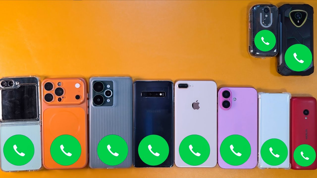 GUESS WHO INCOMING CALLING IPHONE 17 PRO MAX IPHONE 16 PINK SAMSUNG Z FLIP 5 NOKIA 150 QIN F22 REALM