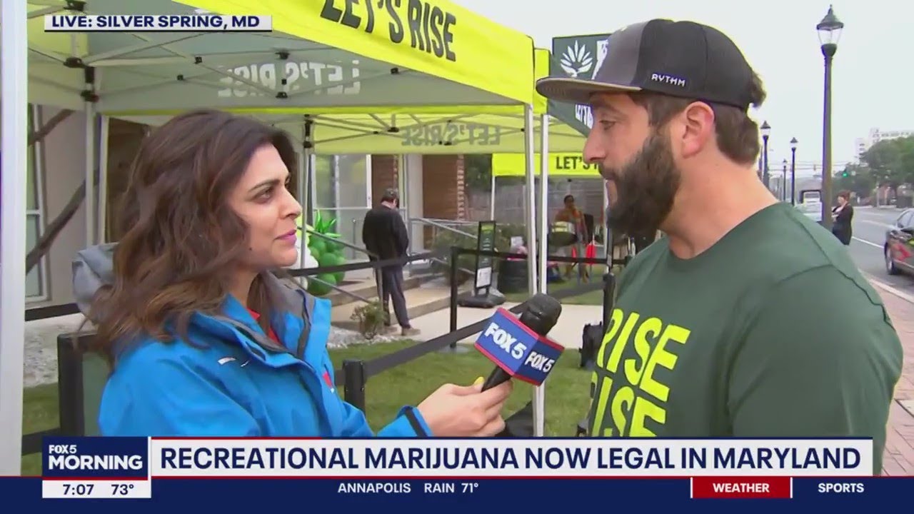 Recreational marijuana now legal in Maryland