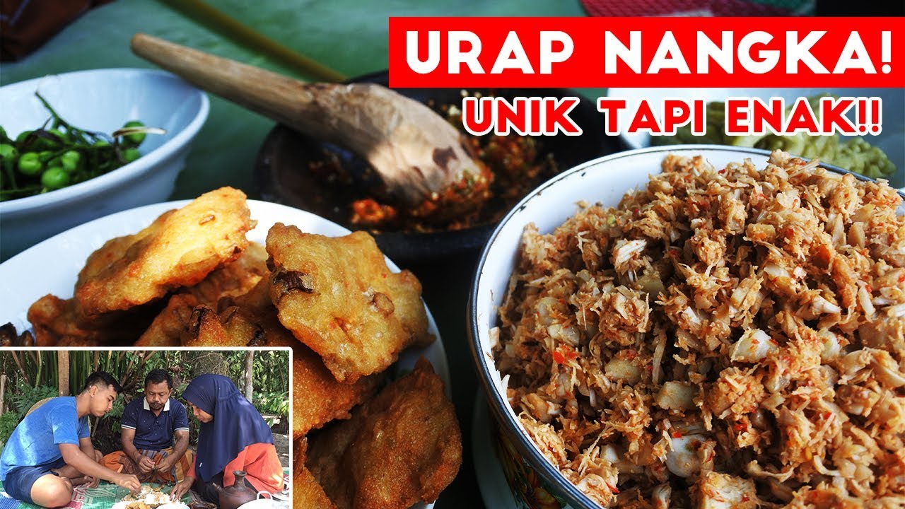 Nikmatnya Urap Nangka + Tempe Goreng + Lalapan Paria + Sambal !!