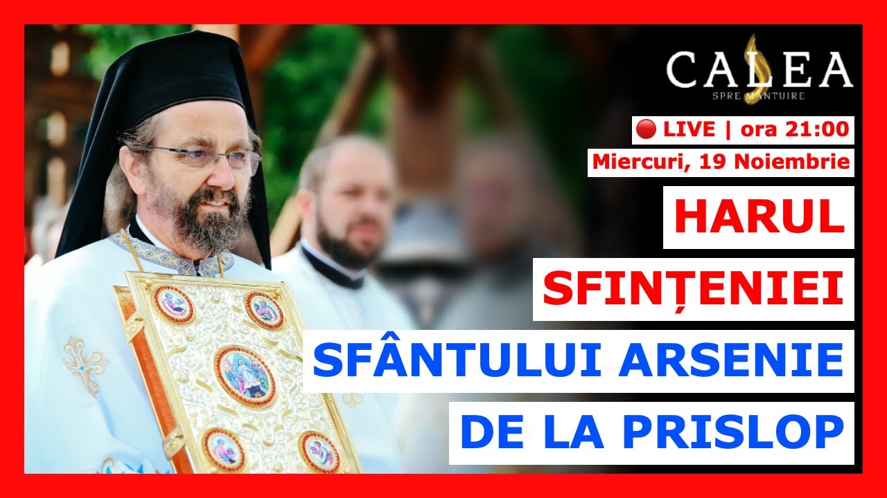 🔴 LIVE #1112 - HARUL SFINȚENIEI SF&Acirc;NTULUI ARSENIE DE LA PRISLOP || Pr. ANDREI COROIAN