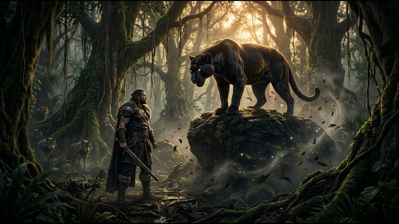 The Black Panther Ruled the Wild Territory — Until the Alpha King Entered Its Domain