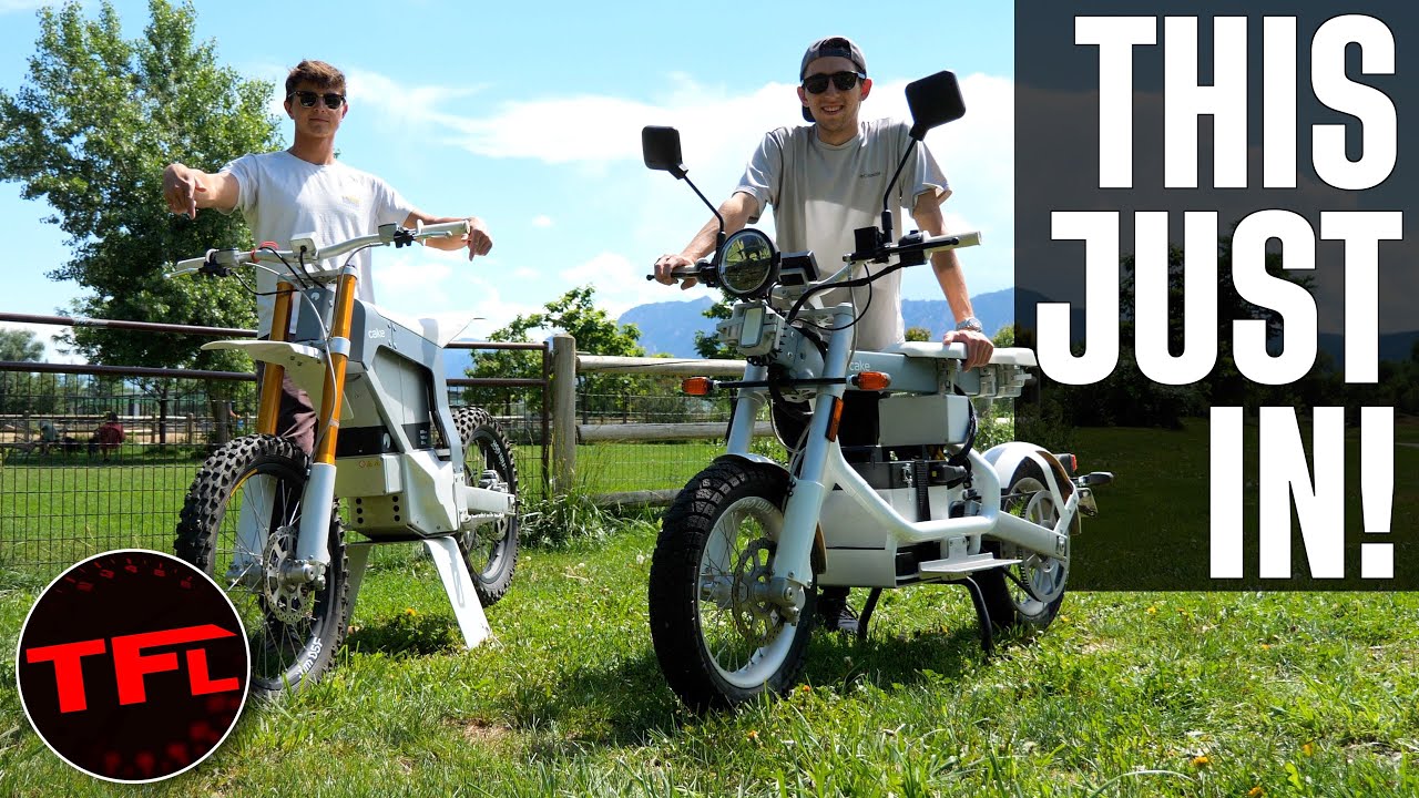 This Just In! We Get Two Cake Motorcycles, Here's How We're Going To Test Them!