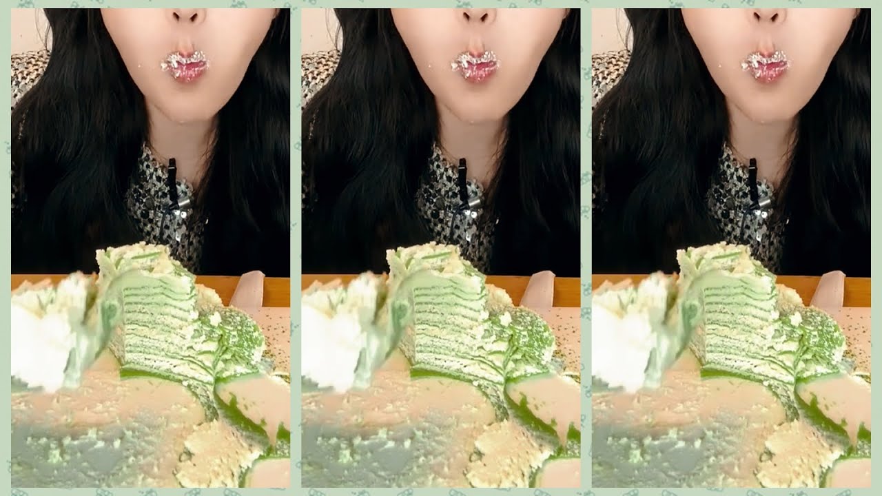디저트를 먹는 중국 미식가  Take stock of the foodies who eat desserts in China  盤點中國吃甜點的吃貨們 デザートを食べる美食家たち