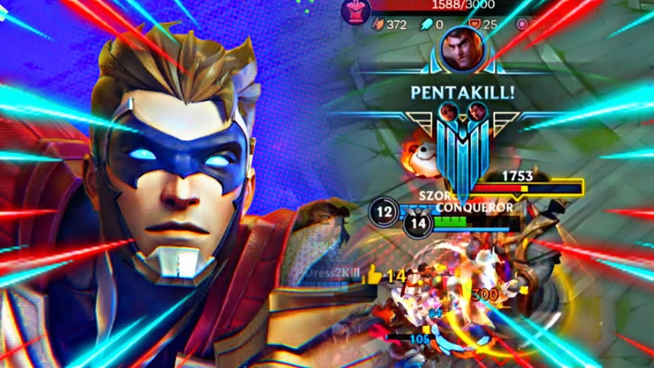 FULL LETHALITY JAYCE IS OP IN ADC META! (PENTAKILL) - Wildrift
