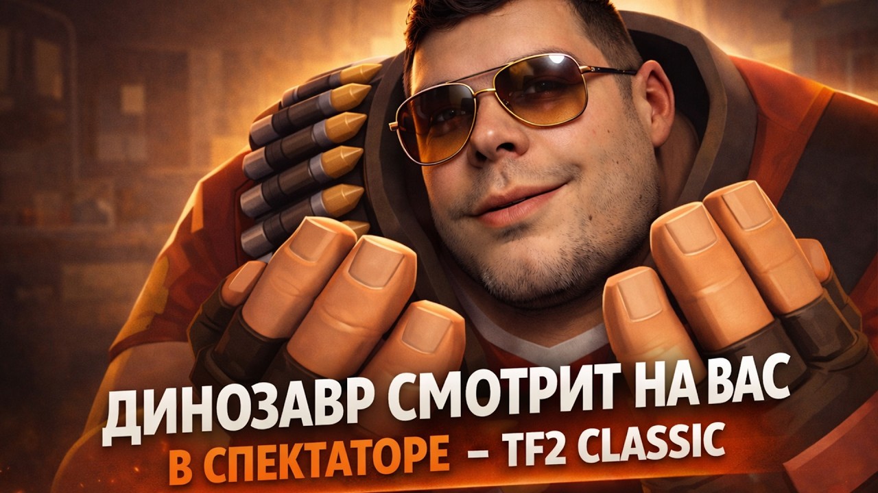 ДИНОЗАВР СМОТРИТ НА ВАС В СПЕКТАТОРЕ - TF2 CLASSIC
