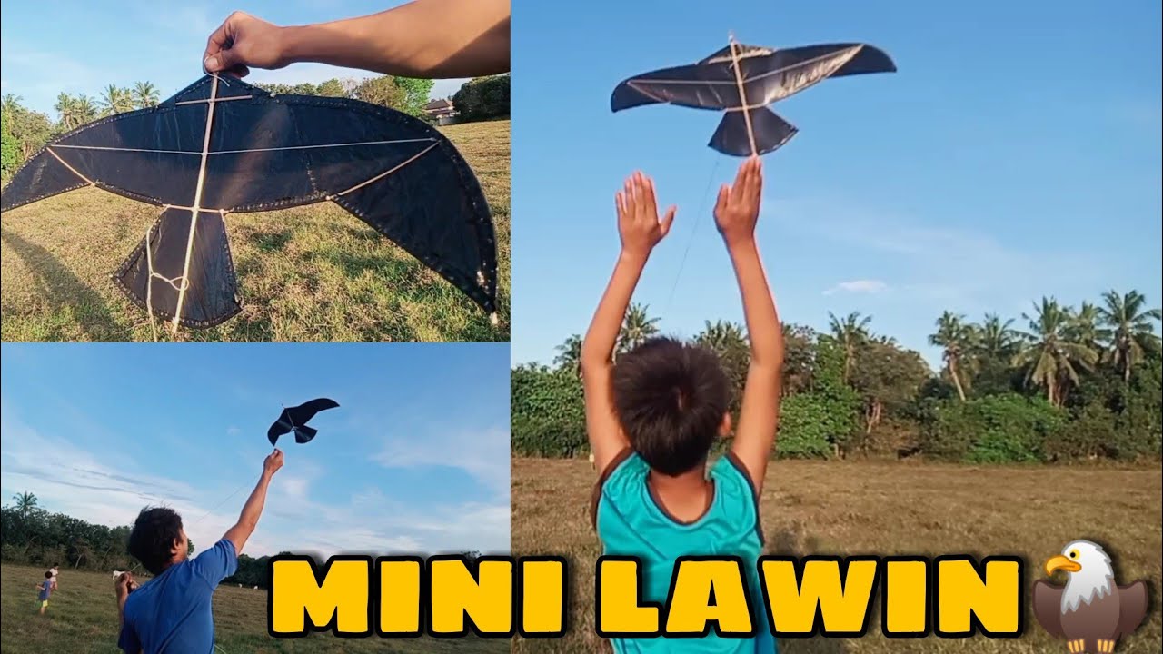MINI LAWIN | SARANGGOLA | GURYON | TUTORIAL HANIP SA GALING LUMIPAD.