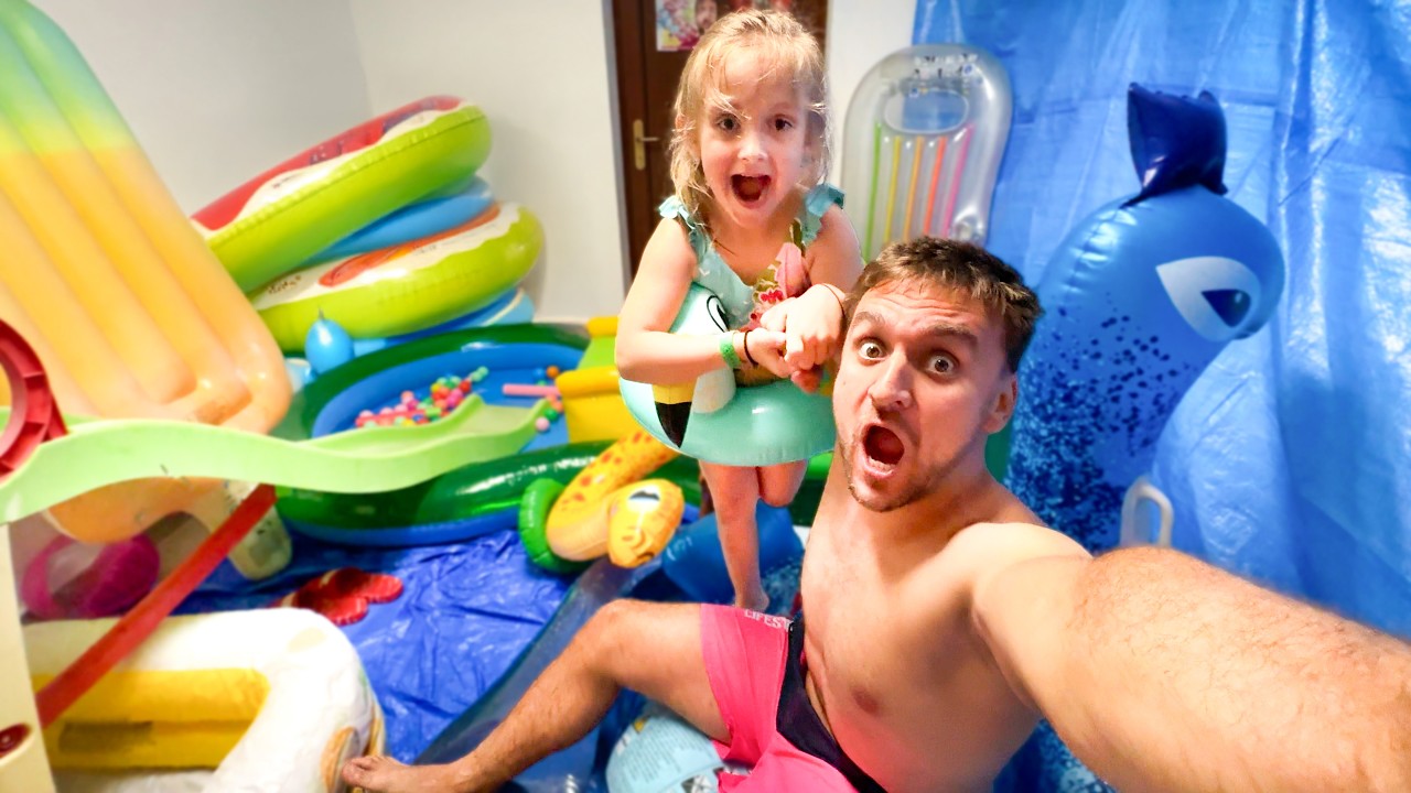 ARIANKA OBJEVILA Jayův TAJN&Yacute; AQUAPARK u Taryho doma!
