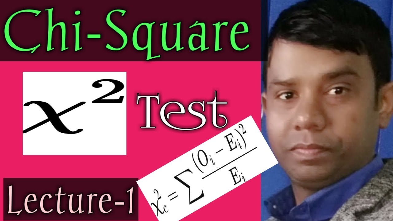 Chi -Square test/Non - Parametric test [LECTURE-1] by Rambabu Yadav Sir