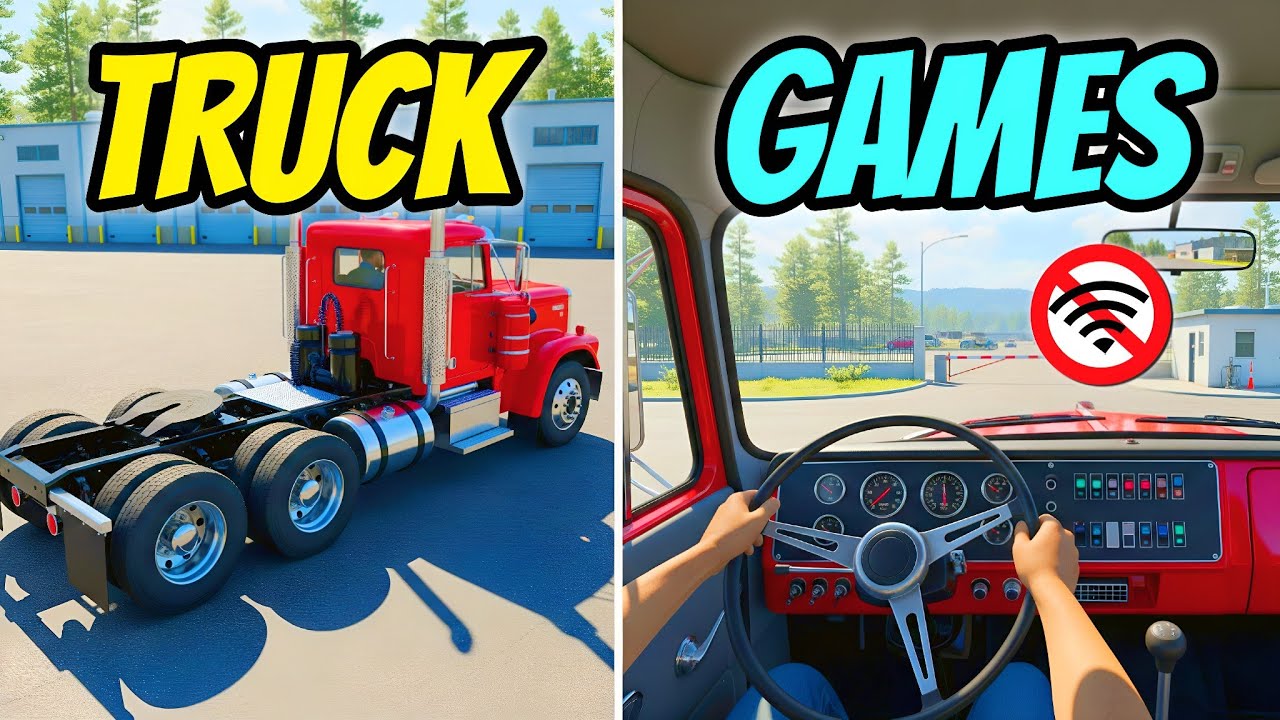 Top 5 Truck Driving Games For Android | Best Truck Simulator Games For Android 2025