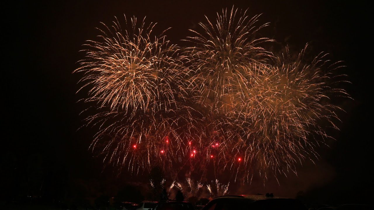 Ragley Hall Fireworks 2025 - Fire Monkey Pyro Closing Display - Firework Champions