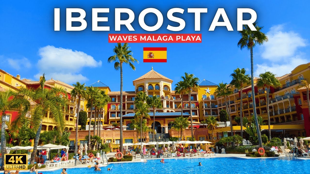 Tour of Iberostar Waves Málaga Playa 4* 🇪🇸 Incredible Hotel in Torrox Costa [4K]