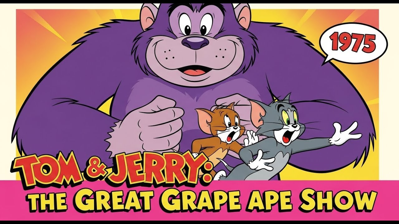 Tom and Jerry Grape Ape 1975 Show with English Subtitles | Episode 1-10 | Cartoon Network