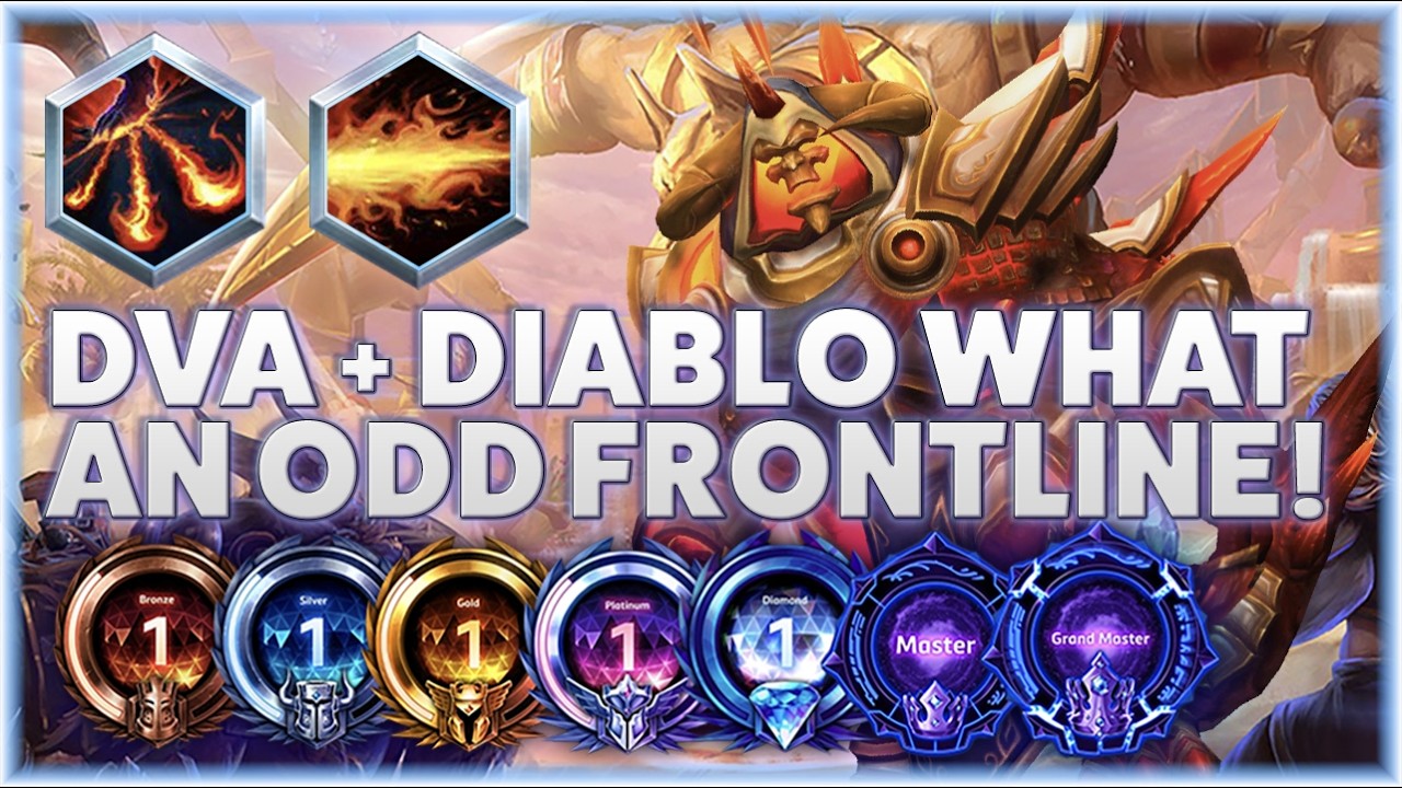 Diablo Lightning Breath - DVA + DIABLO WHAT AN ODD FRONTLINE! - Bronze to Grandmaster Season 1 2026