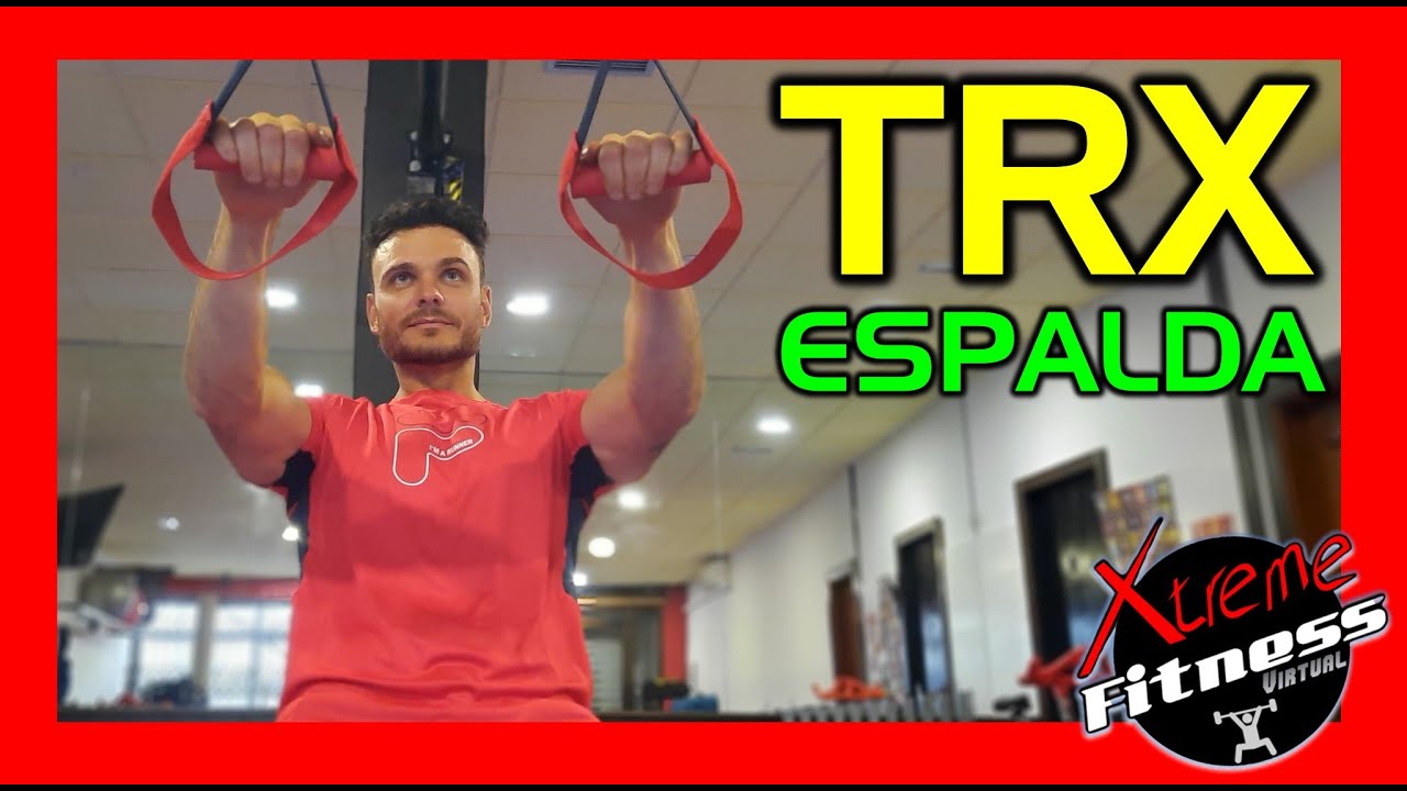 RUTINA TRX DECATHLON ESPALDA y DORSALES en CASA