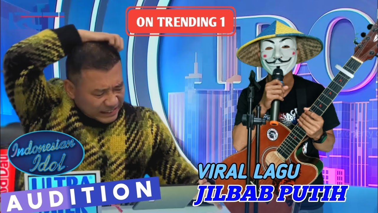 Mas Anang Terkejut‼️Ketika Mendengar Suara Petani Ini  Lagu (Jilbab Putih) |indonesian Idol 2023