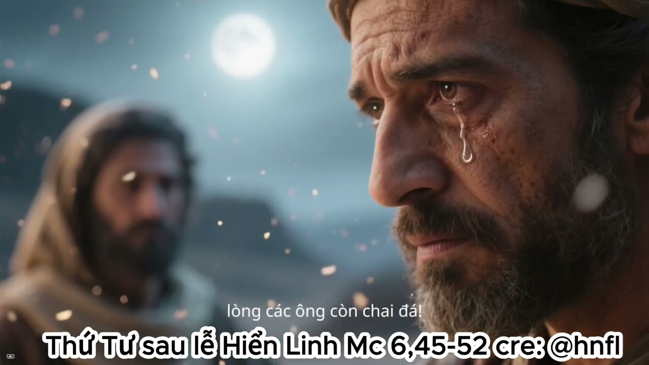 Thứ Tư sau lễ Hiển Linh ✠Tin Mừng CHÚA Giê-su Ki-tô theo thánh Mác-cô. Mc 6,45 52 cre @hnfl