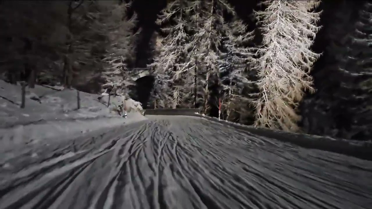 Nachtschlitteln Bergün Januar 2026