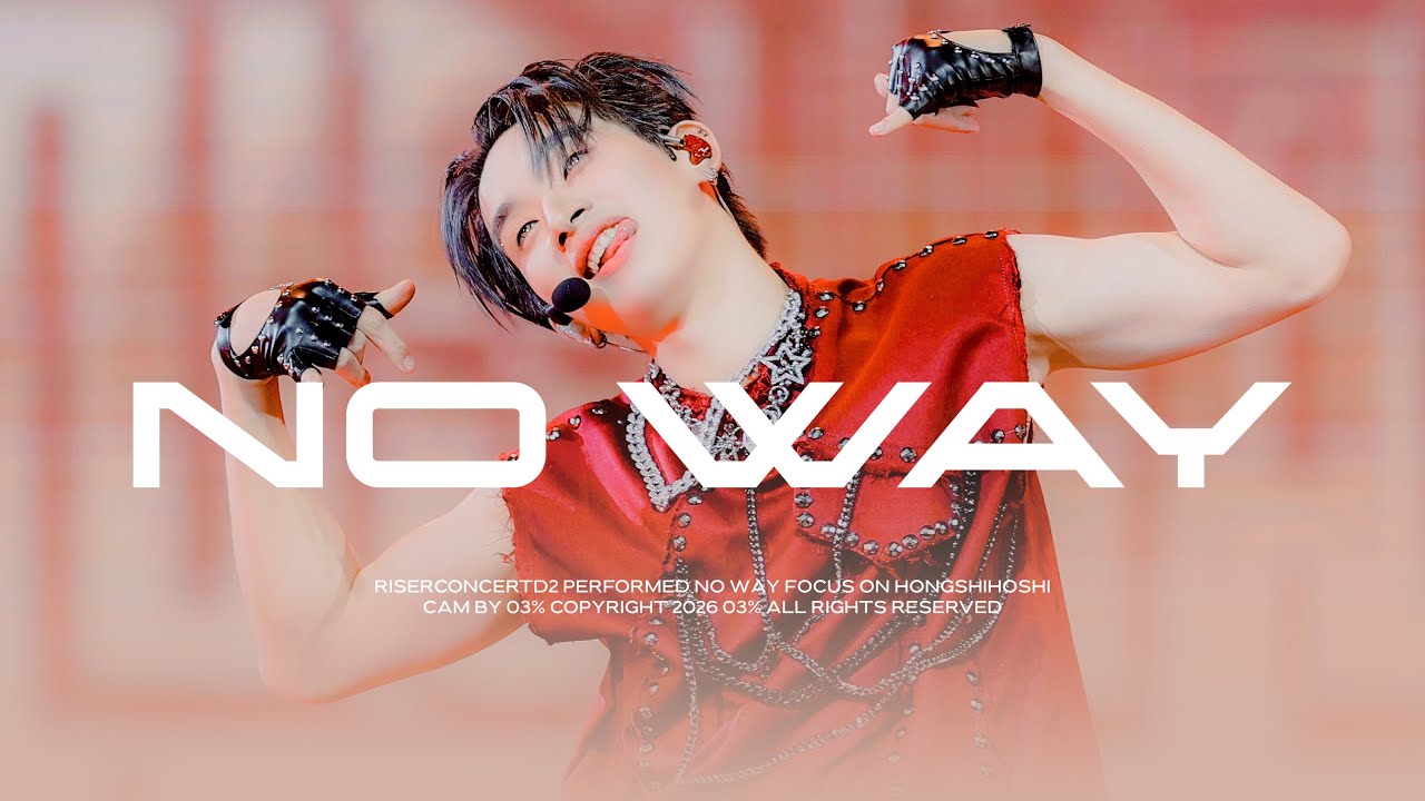 [4K] 260214 RISER CONCERT โลเล โยเย โมเม (No Way) - Hongshihoshi Fancam