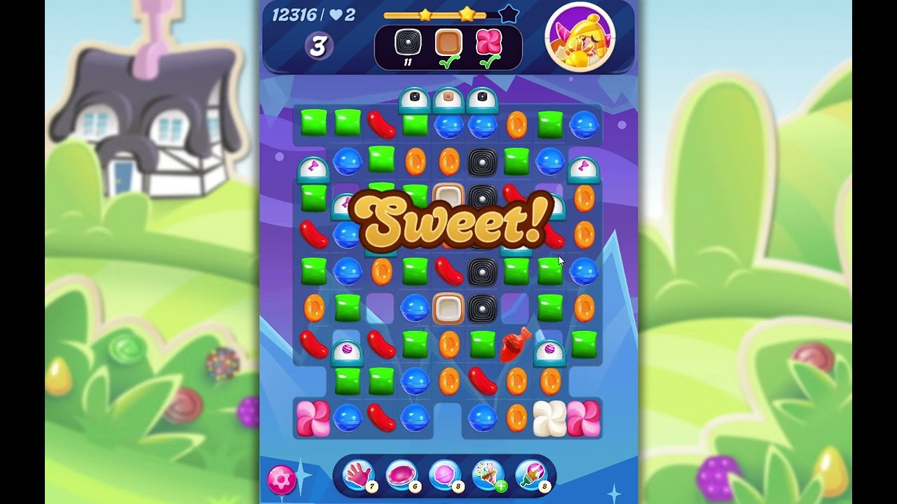 Candy Crush Saga Level 12316
