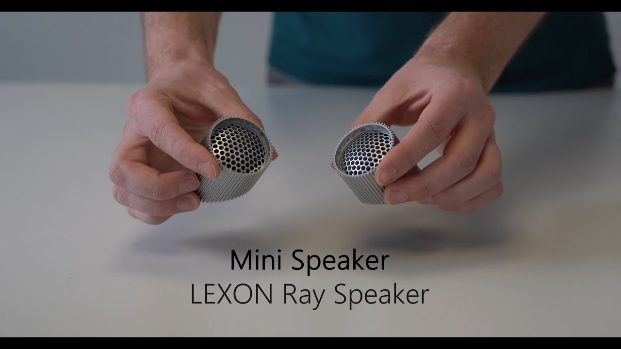 Unglaubliche Mini Design Speaker LEXON Rey Speaker