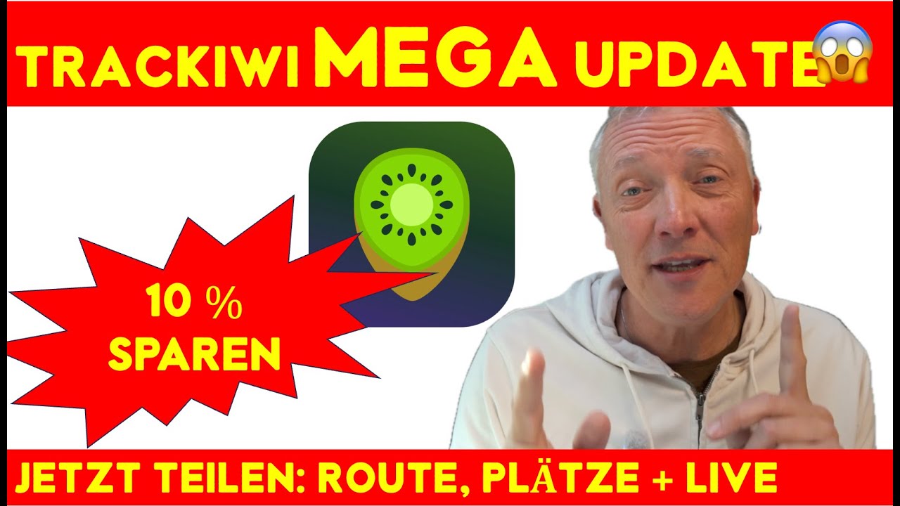 🚨 Trackiwi wird zum Gamechanger! Mega Update! Jetzt kann dich JEDER live verfolgen!