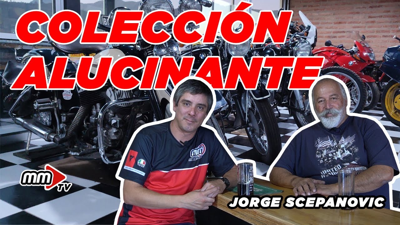 Colección de MOTOS CLÁSICAS con Jorge Scepanovic / ¡imperdible! 😍