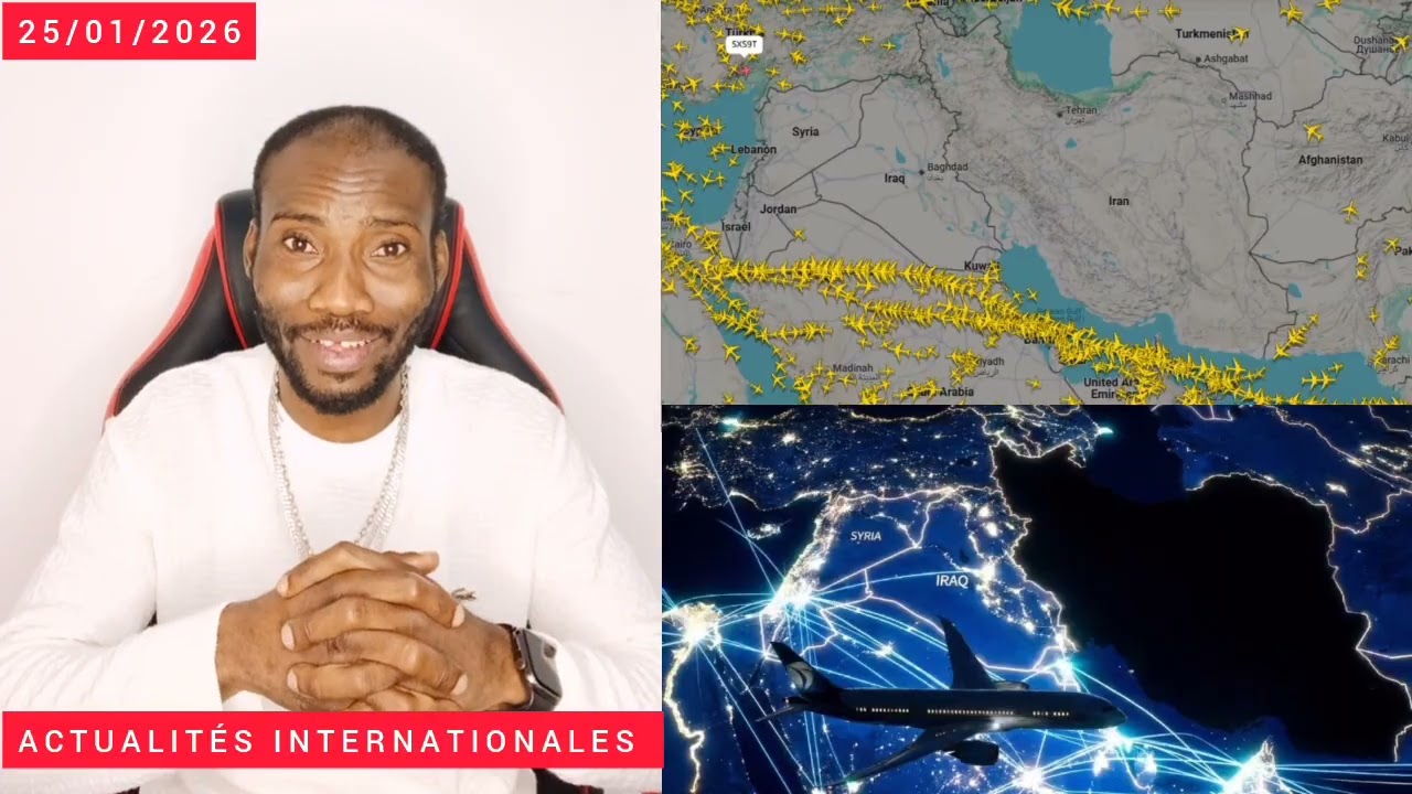 L'iran déclare l'alerte maximale et annonce un nouveau NOTAM de la fermeture de son espace aérien 