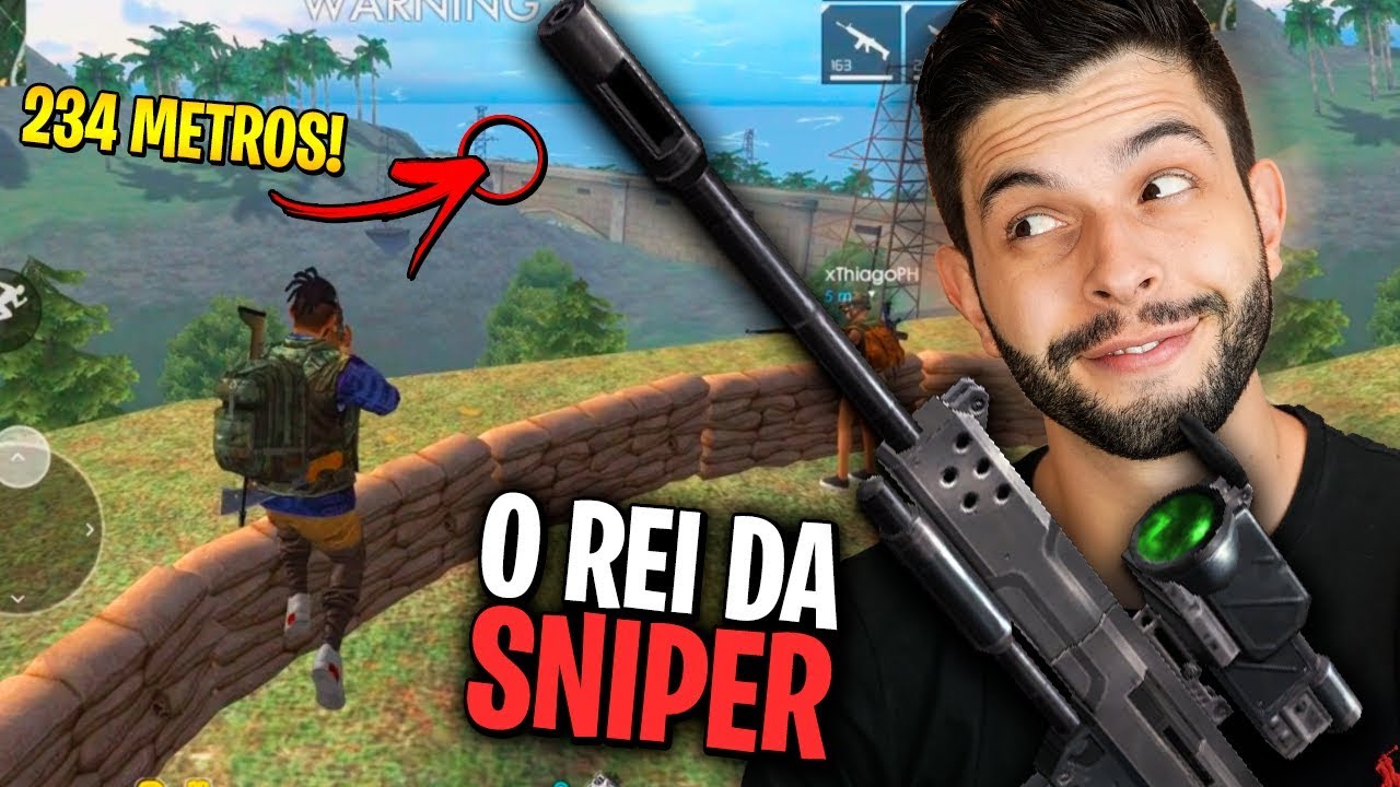FREE FIRE! ELES NÃO ENTENDERAM DE ONDE VIERAM AS BALAS NESSA PARTIDA!