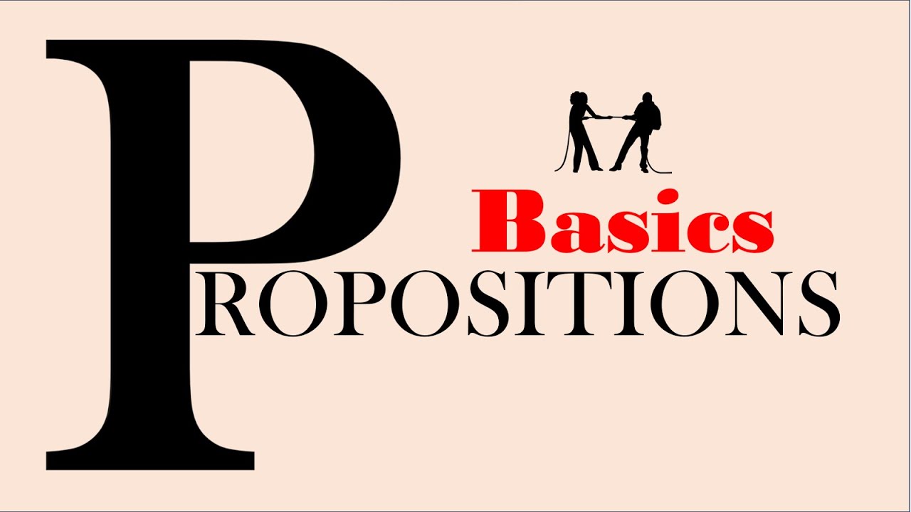 What is a Proposition?