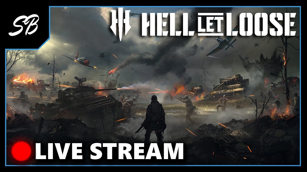🔴LIVE! | Hell let Loose is VERY Stressful!