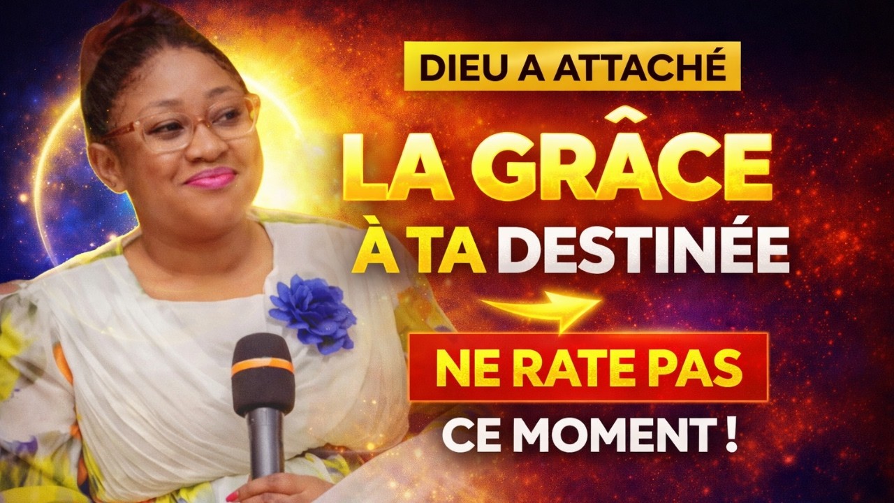 Dieu a Attaché la Grâce à Ta Destinée — Ne Rate Pas Ce Moment ! Joëlle Gloria KABASELE