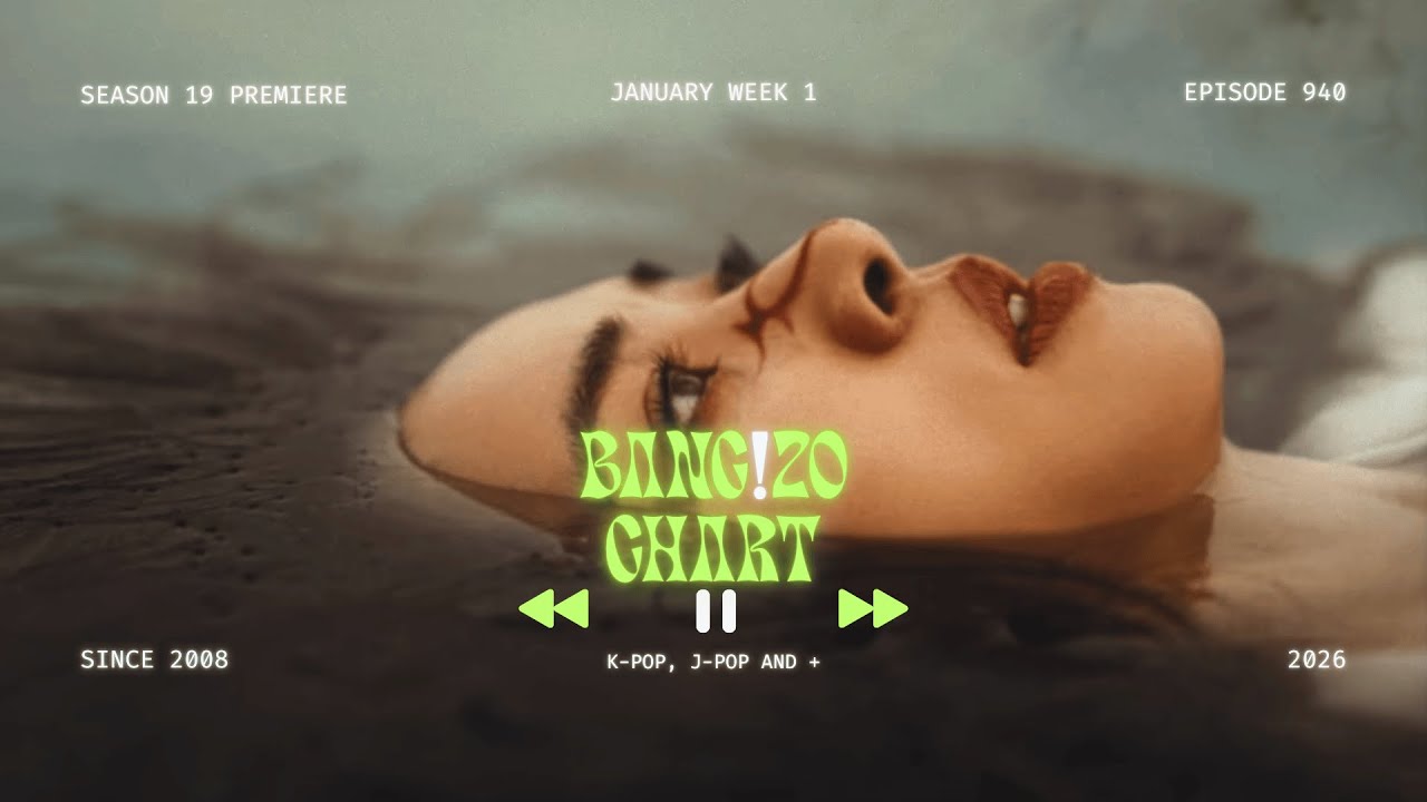 BANG!20 K-POP/J-POP CHART | JANUARY WEEK 1, SEASON 19 PREMIERE #kpop #jpop #jolin #katseye #nmixx