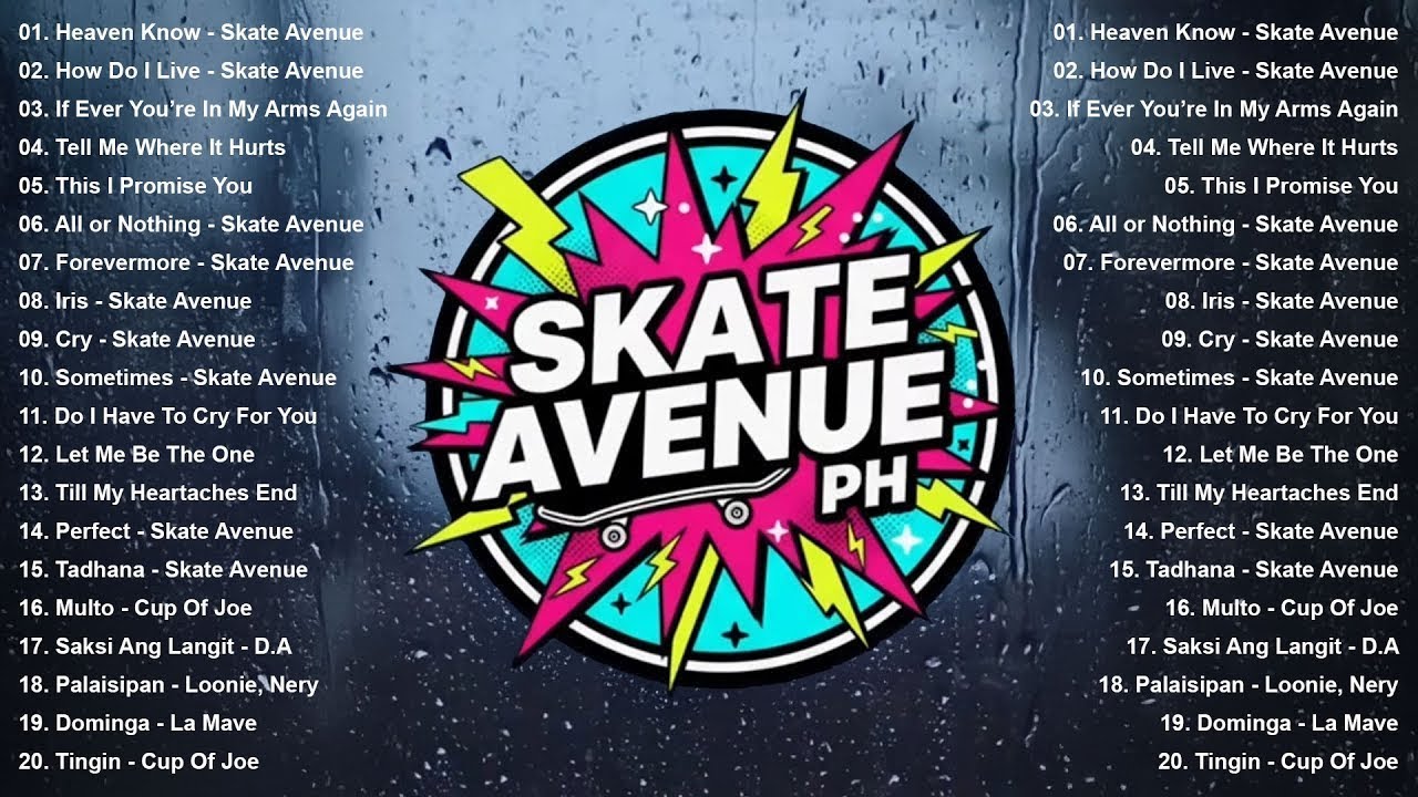 Best Skate Avenue PH Songs 2025 💙 OPM Trending Playlist | Non-Stop Tagalog Love & Hugot Hits