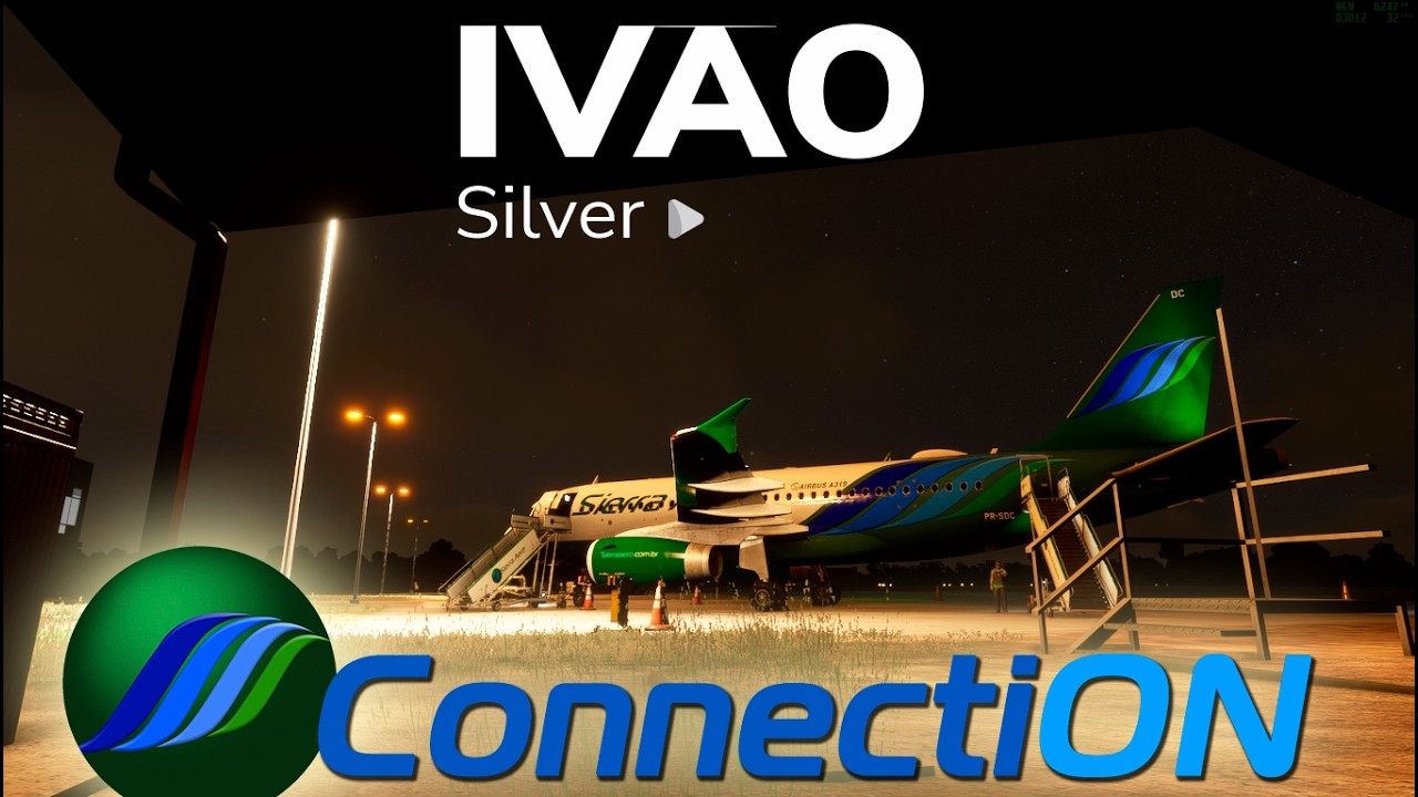 MSFS 2020 | Fenix A319 | Sierra Connection | SSIM → SBCT | IVAO Silver Creator