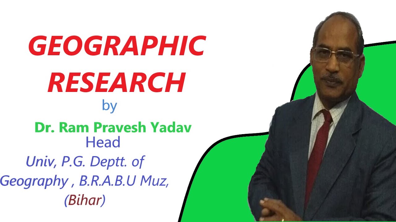 Why Geographic Research || What is Geographic Research