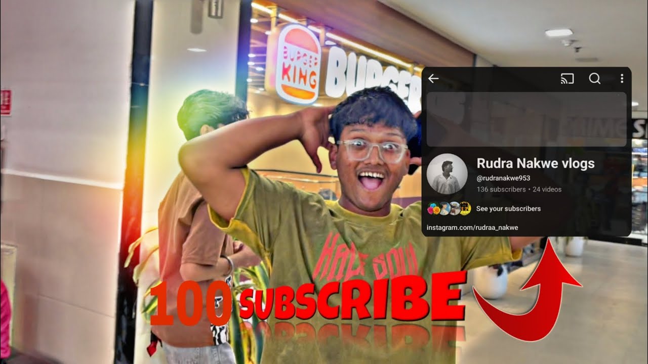 Let's see we can make 💯 subscribers in one day 😁👍🏻
